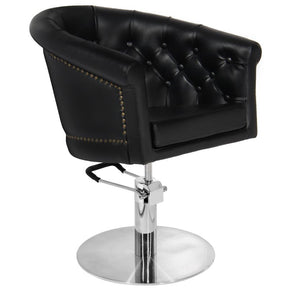Gabbiano black hairdressing chair - BVShop