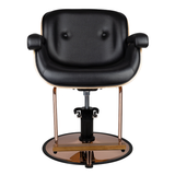 Gabbiano black venice barber chair - BVShop