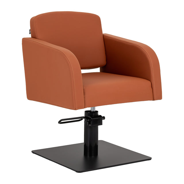 Gabbiano Elda hairdressing chair brown - BVShop