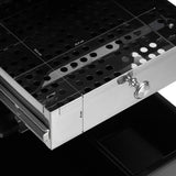 Gabbiano hairdresser's helper with UV sterilizer 68UV black - BVShop