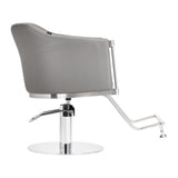 Gabbiano hairdressing chair Burgos grey - BVShop