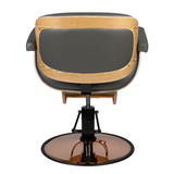 Gabbiano hairdressing chair gray venice - BVShop
