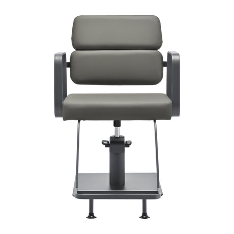 Gabbiano hairdressing chair Porto gray gray - BVShop