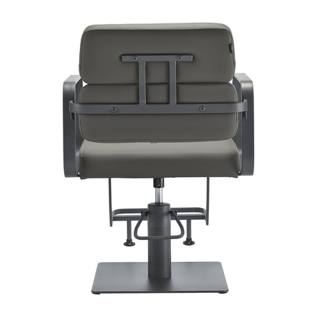 Gabbiano hairdressing chair Porto gray gray - BVShop