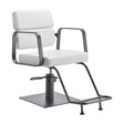Gabbiano hairdressing chair Porto gray white - BVShop