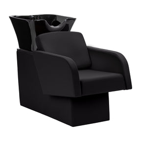 Gabbiano hairdressing wash unit Elda Black - BVShop