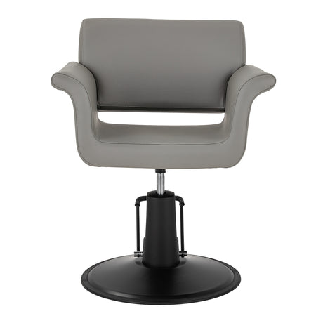 Gabbiano Lucca hairdressing chair grey - BVShop