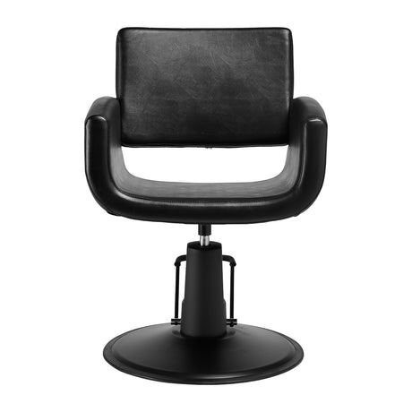 Gabbiano Mataro hairdressing chair black - BVShop