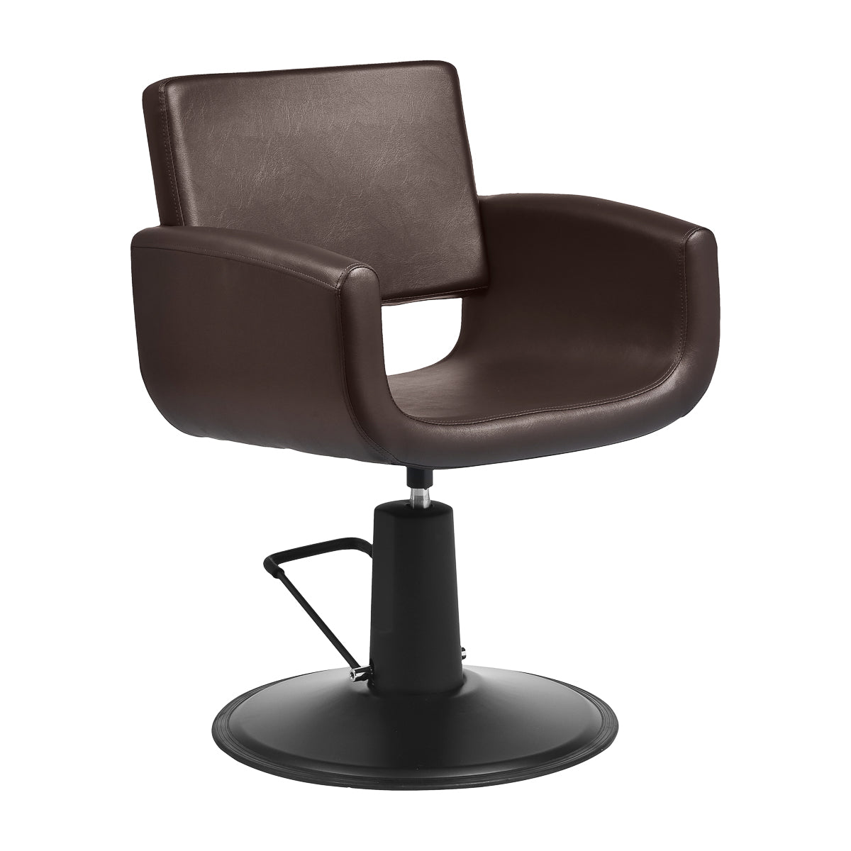 Gabbiano Mataro hairdressing chair brown - BVShop