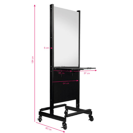 Gabbiano mobile two-sided hairdressing console ra-006 - BVShop