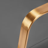 Gabbiano Porto-GM hairdressing chair gray - BVShop