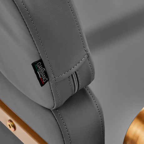 Gabbiano Porto-GM hairdressing chair gray - BVShop
