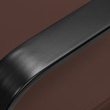 Gabbiano Porto hairdressing chair black chocolate - BVShop