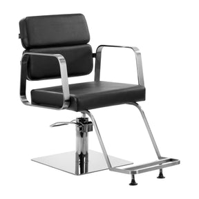 Gabbiano Porto hairdressing chair black - BVShop