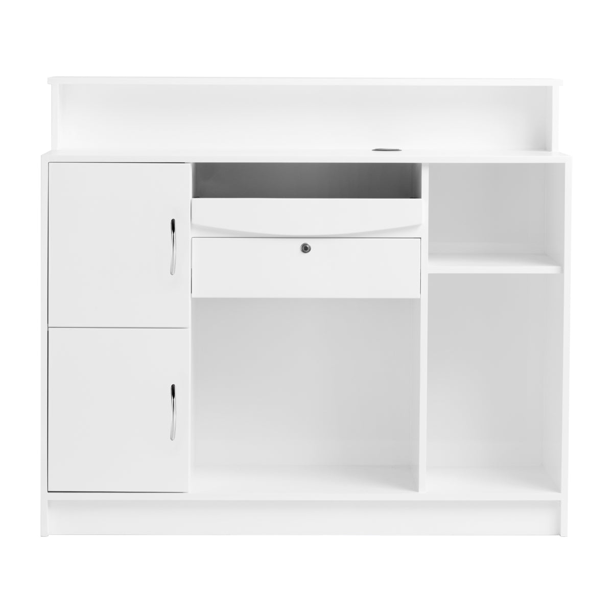 Gabbiano Reception Desk G26B White - BVShop