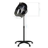 Gabbiano standing dryer 1600 one speed black - BVShop