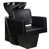 Gabbiano wash unit ankara black / black bowl - BVShop