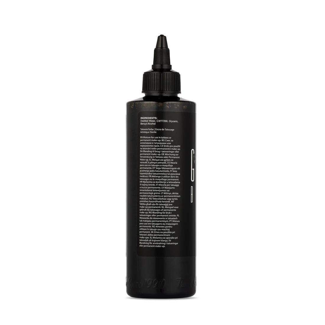 Inchiostro per tatuaggi dinamico Ganga Nero 240ml