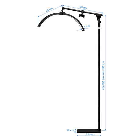 GLOW eyelash treatment lamp black - BVShop