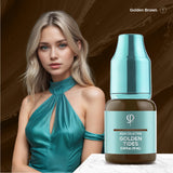 PhiAcademy PMU Aqua Golden Tides Pigment 10ml — product colour presentation