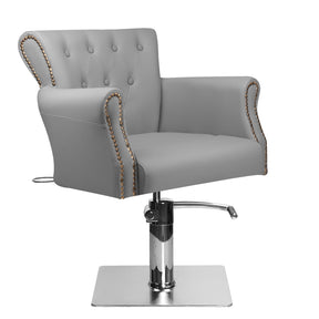 Hair system barber chair ber 8541 gray - BVShop