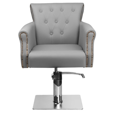 Hair system barber chair ber 8541 gray - BVShop