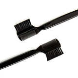 Pennello per sopracciglia a doppia estremità HD Brows 10 pezzi