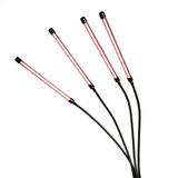 Luce a infrarossi con 4 pannelli