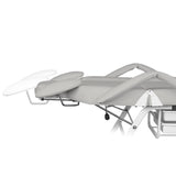 Ivette eyelash treatment chair gray - BVShop