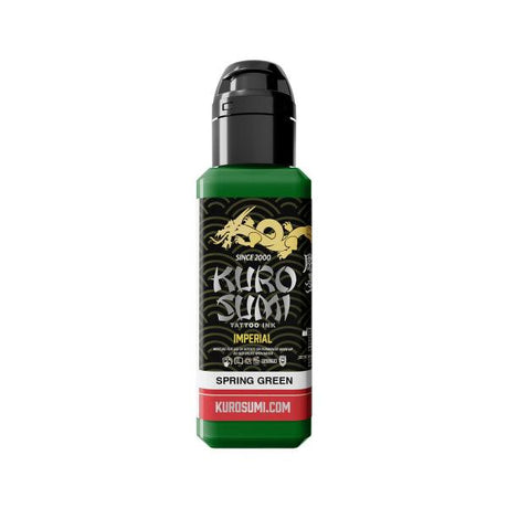 Kuro Sumi Imperial Tattoo Ink Spring Green 44ml - BVShop