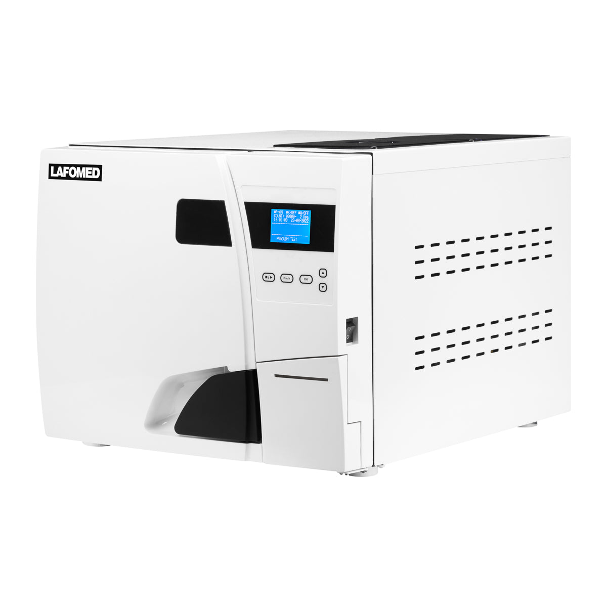 Lafomed autoclave premium line lfss18aa lcd with 18l class b medical printer - BVShop