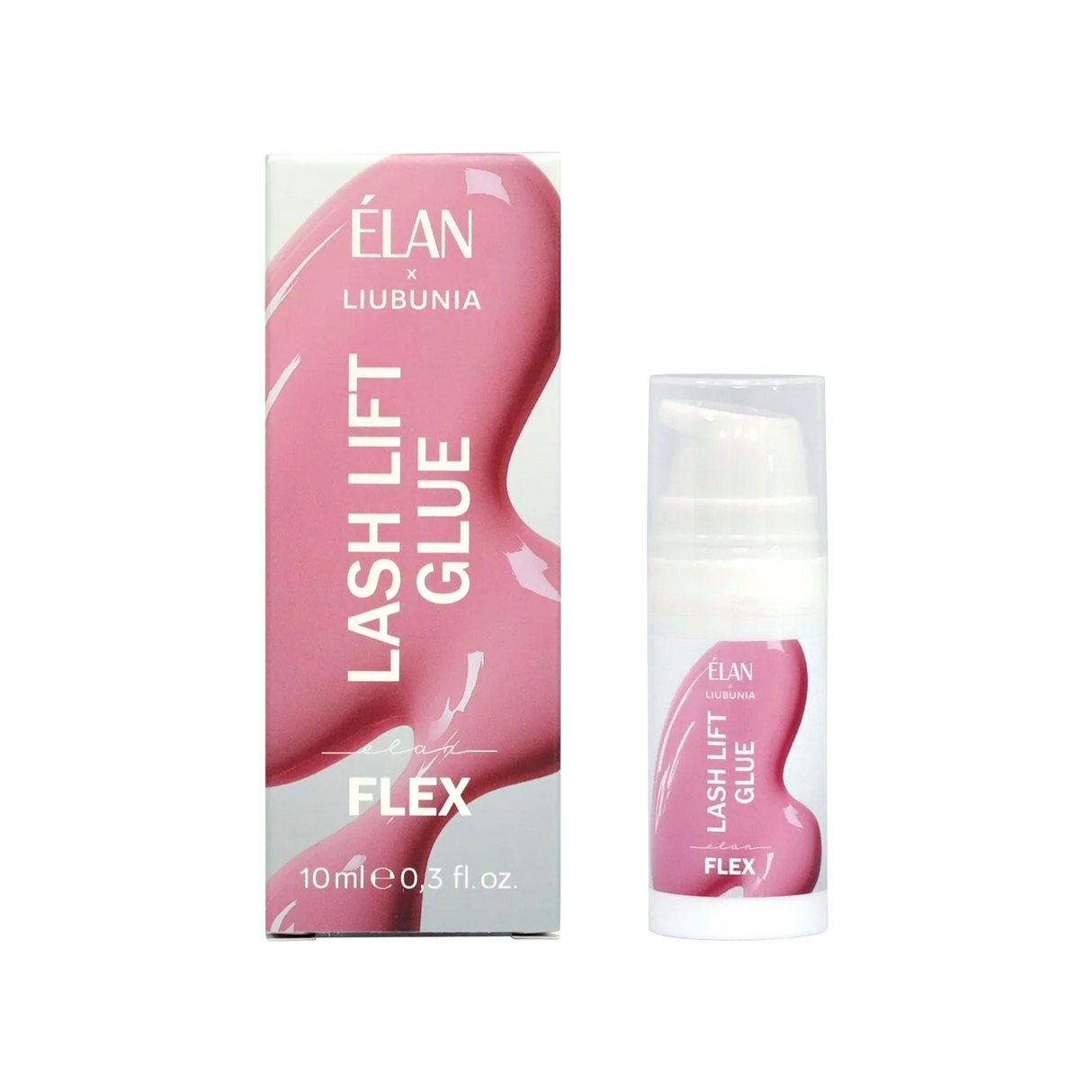 ELAN FLEX lash lift glue for precise lash placement on rods