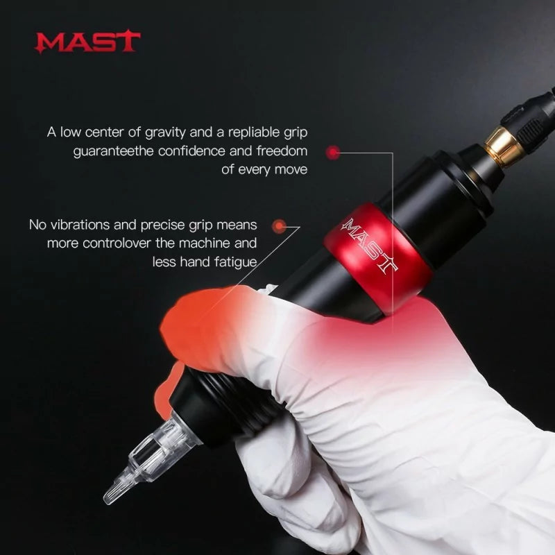 Mast Sai tattoo machine set with 3.2mm and 3.7mm stroke options