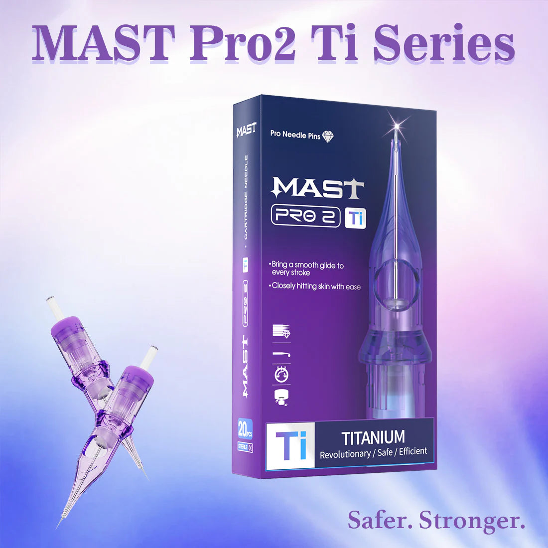 Mast Pro 2 Ti Cartucce per liner rotondi