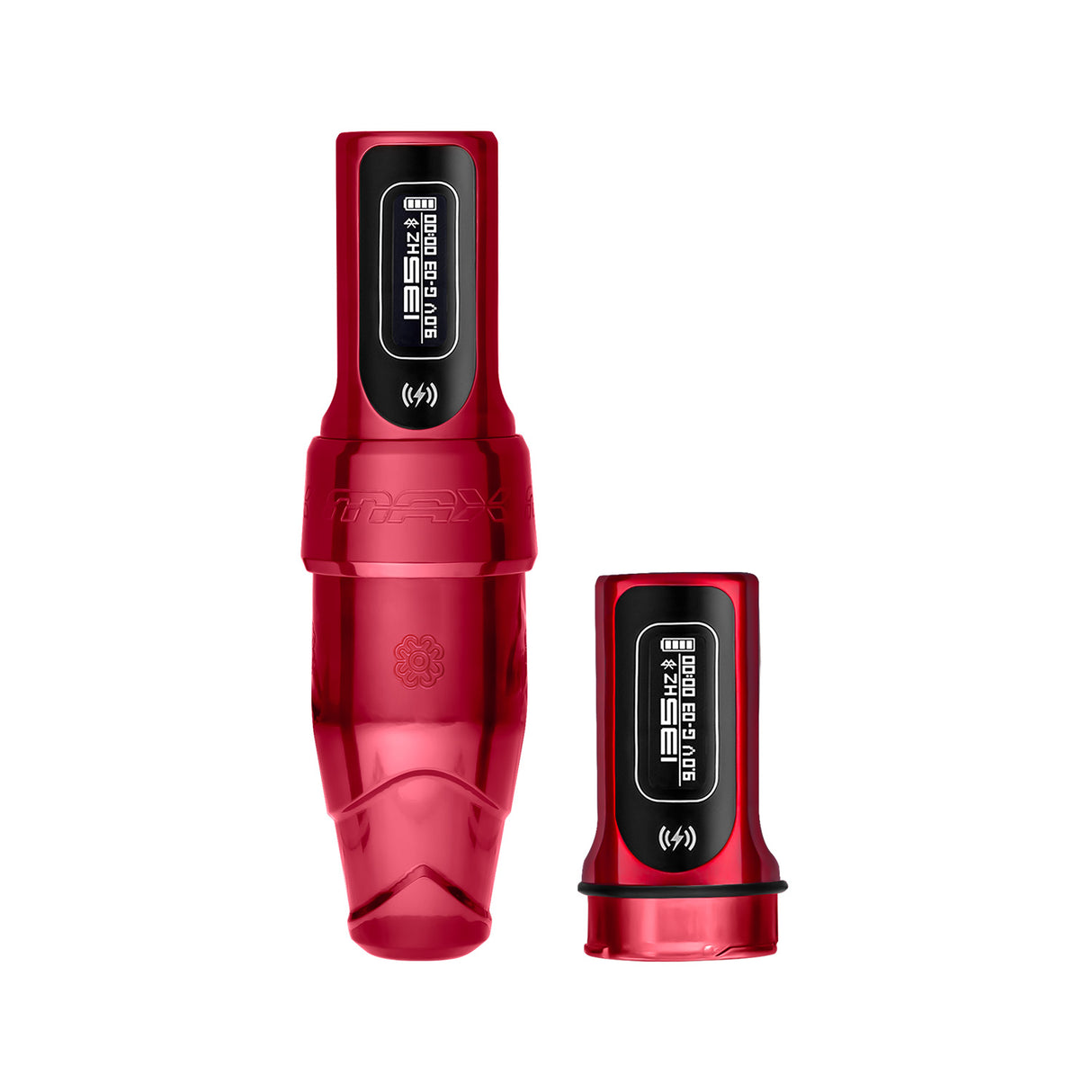 Microbeau Flux S Max con PowerBolt II singolo o doppio corsa 2,5 mm Rouge