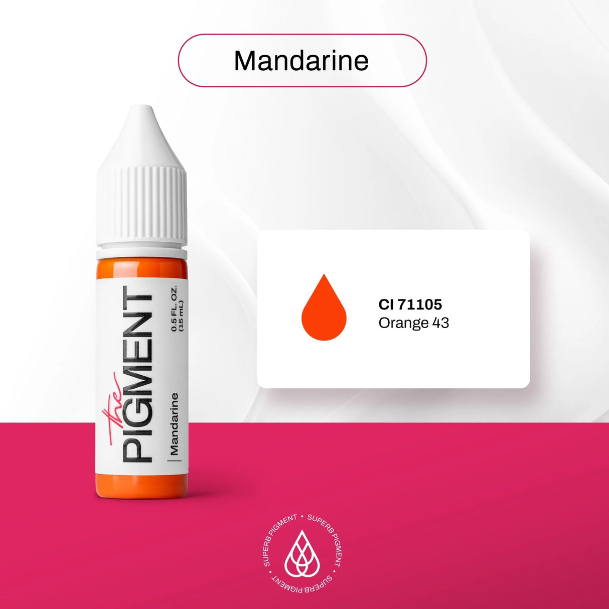The Pigment Mandarine Corrector Pigmento (15ml)