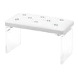 Momo Diamond manicure support stand Velour Ecru - BVShop