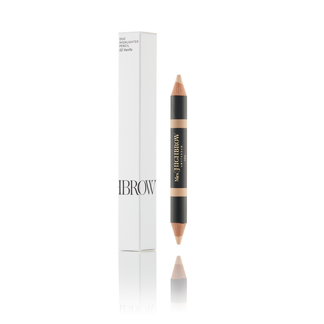 Mrs Highbrow Highlighting Duo Brow Pencil 02 Vanilla - BVShop