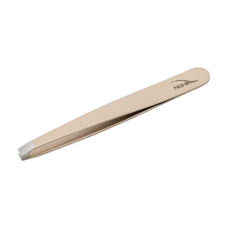 Nghia export tweezers N.404 gold - BVShop