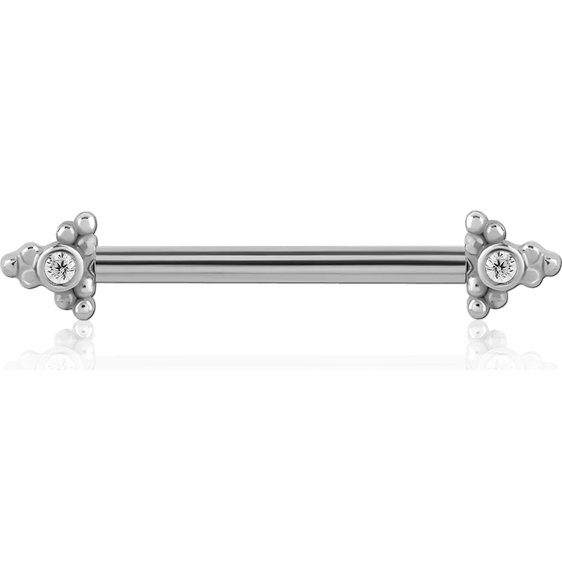 Orecchino per piercing al capezzolo a forma di freccia