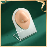 Modello di piercing al naso in silicone