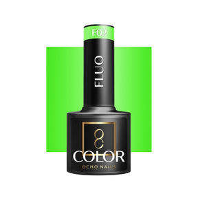 OCHO NAILS Hybrid nail polish fluo F02 -5 g - BVShop