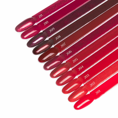 OCHO NAILS Hybrid nail polish red 210 -5 g - BVShop