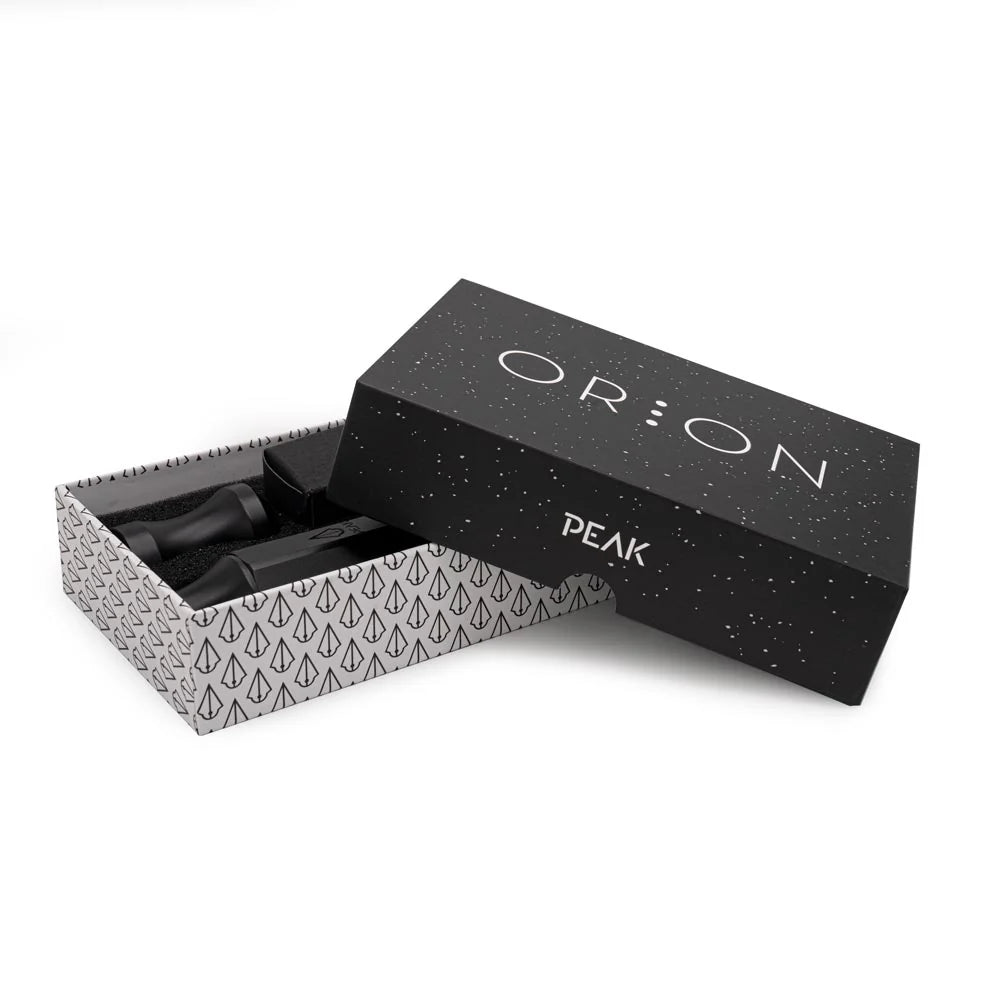 PEAK Orion Rotary Pen Tattoo Machine in black with 3.5mm needle stroke, lightweight design, suitable for professional tattoo artists.