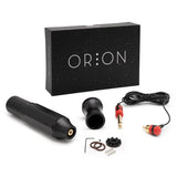 Peak Orion Rotary Pen Tattoo Machine in black with 3.5mm needle stroke, designed for precise tattooing and professional use.