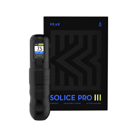 Peak Solice Pro V3 Tattoo Machine Black - BVShop