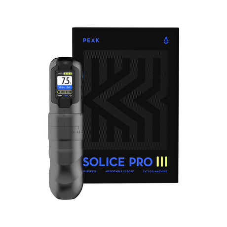 Peak Solice Pro V3 Tattoo Machine Charcoal - BVShop