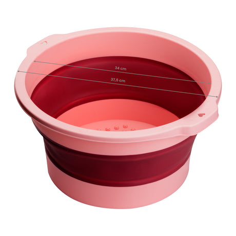 PEDICURE BOWL FOLDABLE PINK - BVShop