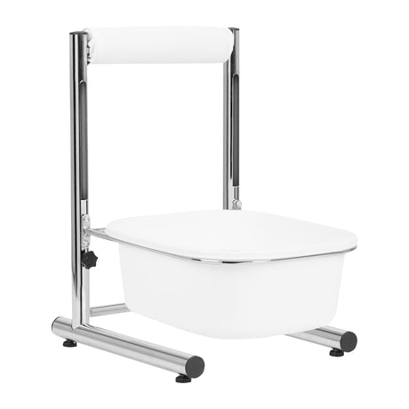 Pedicure tray with adjustable height, chrome - BVShop