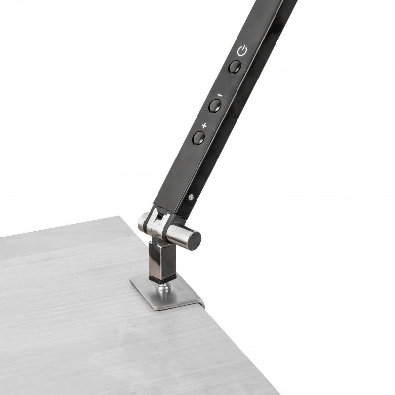 Foldable portable desk lamp by BVShop with adjustable arm and bright LED light, ideal for workspace or reading areas.